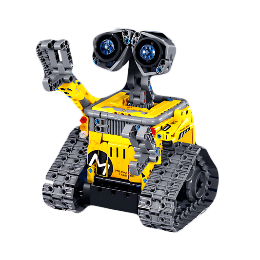 Build & Race: Remote-Controlled Robot Excavator & Bulldozer Building Set